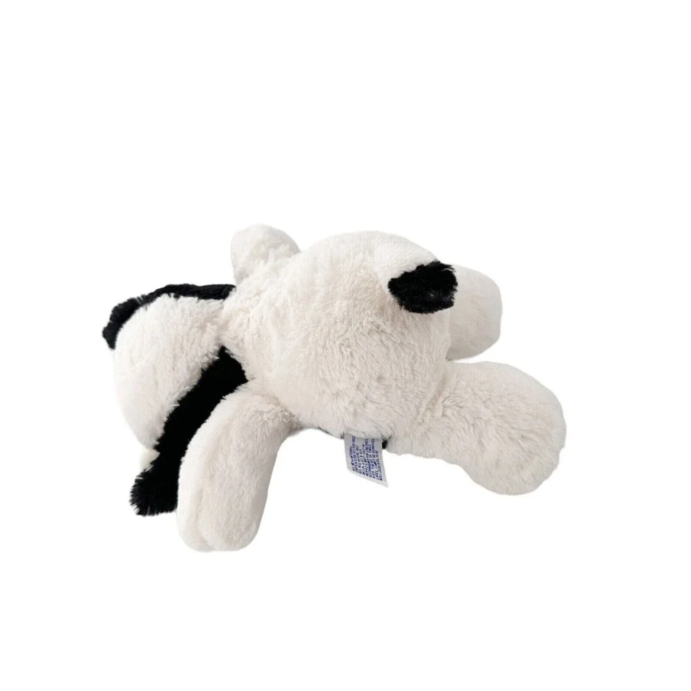 BJ Toy Co Plush Black & White Cow Stuffed Animal 12